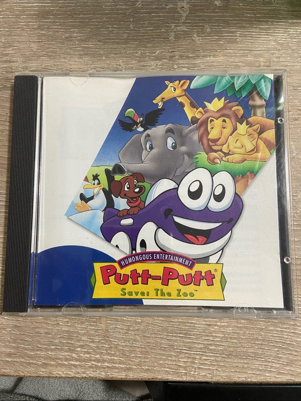 Putt-Putt Saves the Zoo (PC Windows, 1995) CIB Vintage
